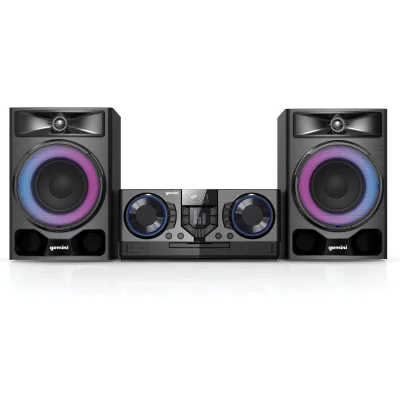 Dual 8" HT w DVD LED Lighting