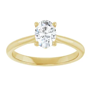 .83 CT  Oval 14K Gold