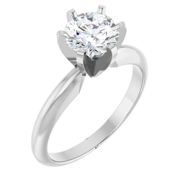 1 CT Round W/14K Gold