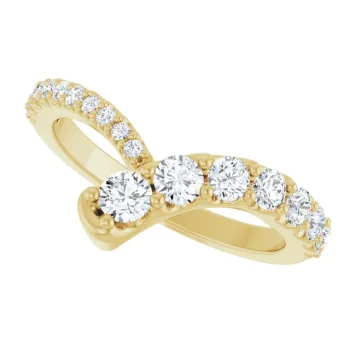 5/8 CTW LDF Graduated Ring