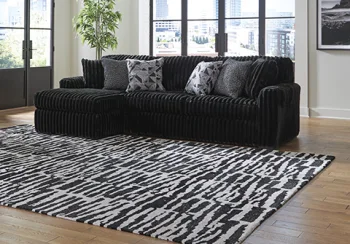 Midnight-Madness Sectional | Onyx