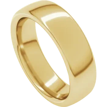14K Comfort Fit Heavyweight European-Style Band