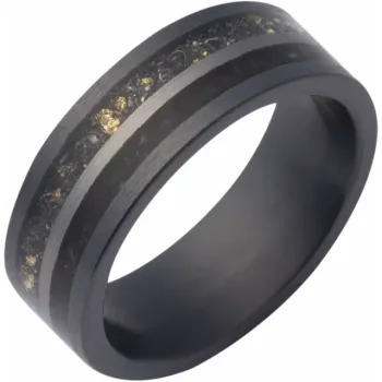 Zirconium 8mm Comfort-Fit Band