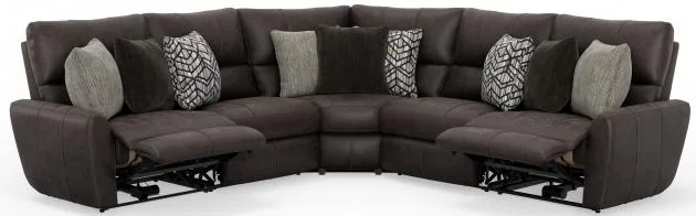 Royster Sable 3 PC Sectional Power Deepseat