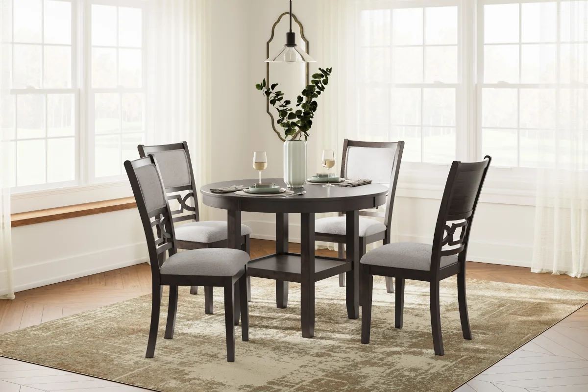 Langwest Table W/ 4 Chairs