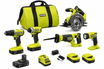 18V Cordless 6-Tool Combo Kit