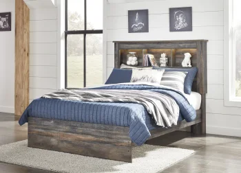 Full | Drystan Bookcase Bed