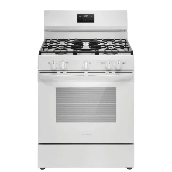 Gas Range - 5 Burner White