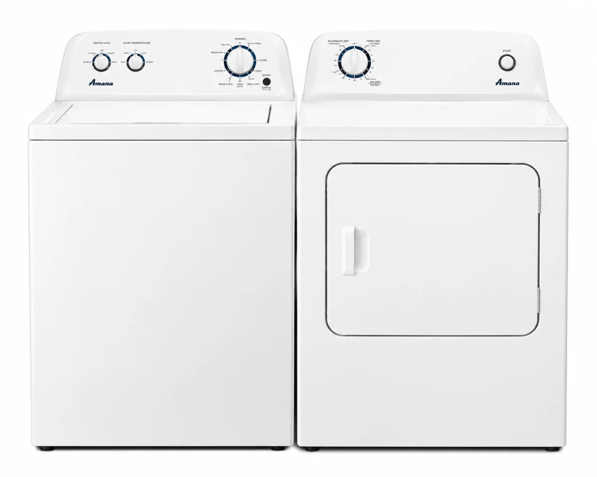 Amana Top Load Laundry Set