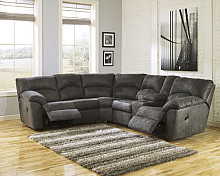                                                              							Tambo Pewter 2-Piece Reclining Sect...
                                                            						 