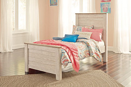                                                              							Willowton Twin Panel Bed
                                                            						 